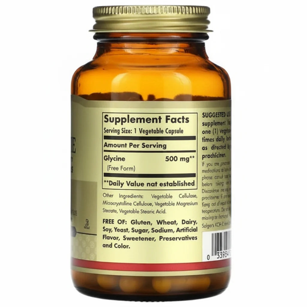 Solgar Glycine 500 mg