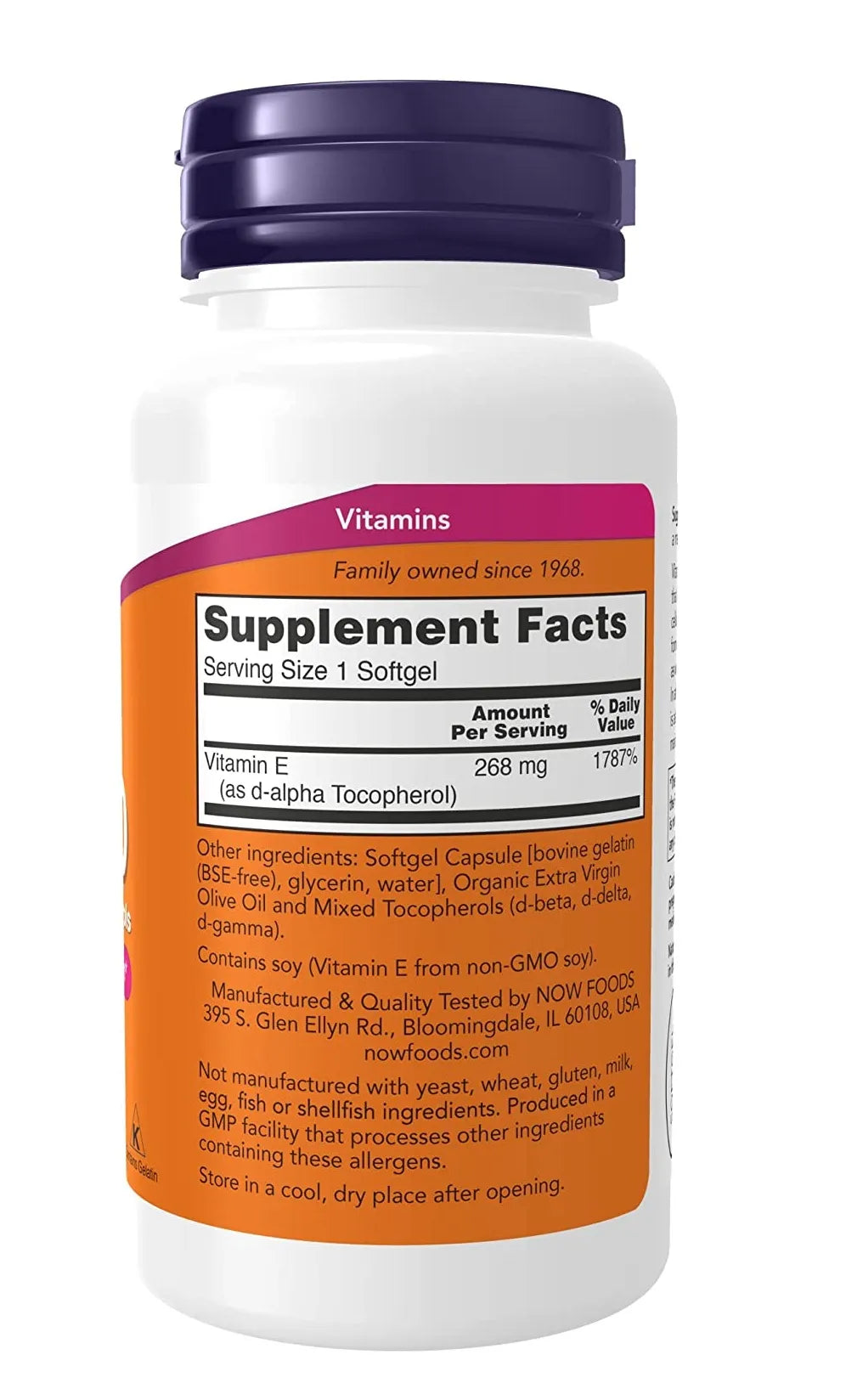 NOW Vitamin E-400