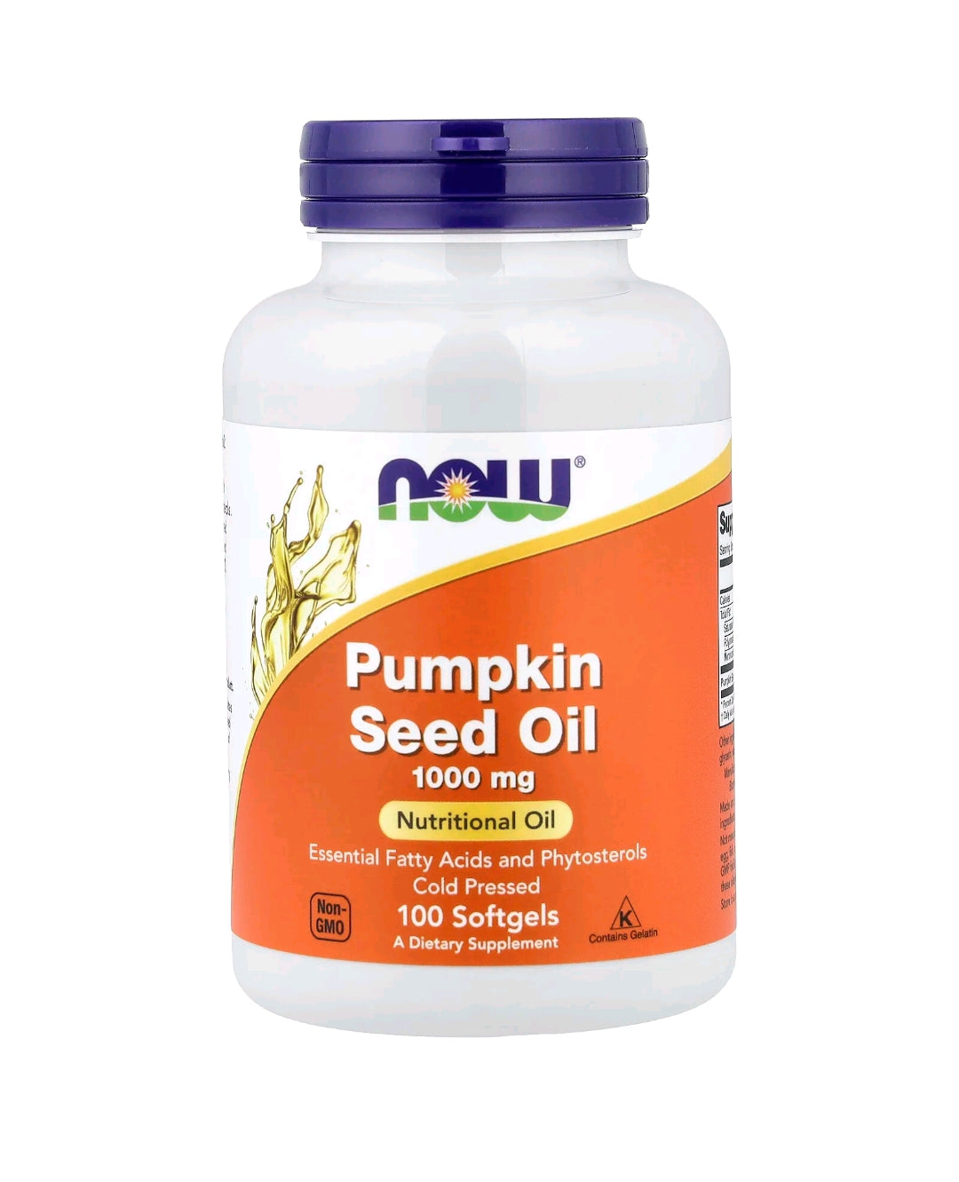 NOW Pumpkin Seed Oil 1000 mg