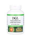 Natural Factors DGL (Deglycyrrhizinated Licorice Root Extract)