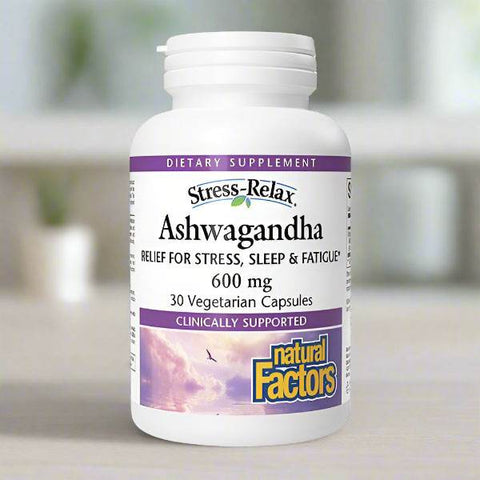 Natural Factors Ashwagandha Stress-Relax 600 mg
