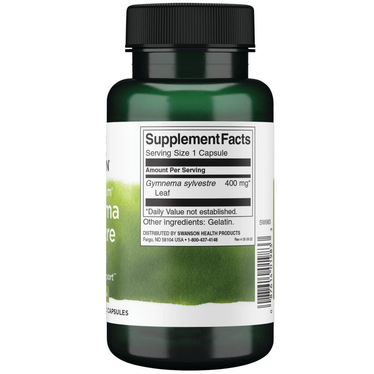 Swanson Gymnema Sylvestre Leaf 400 mg